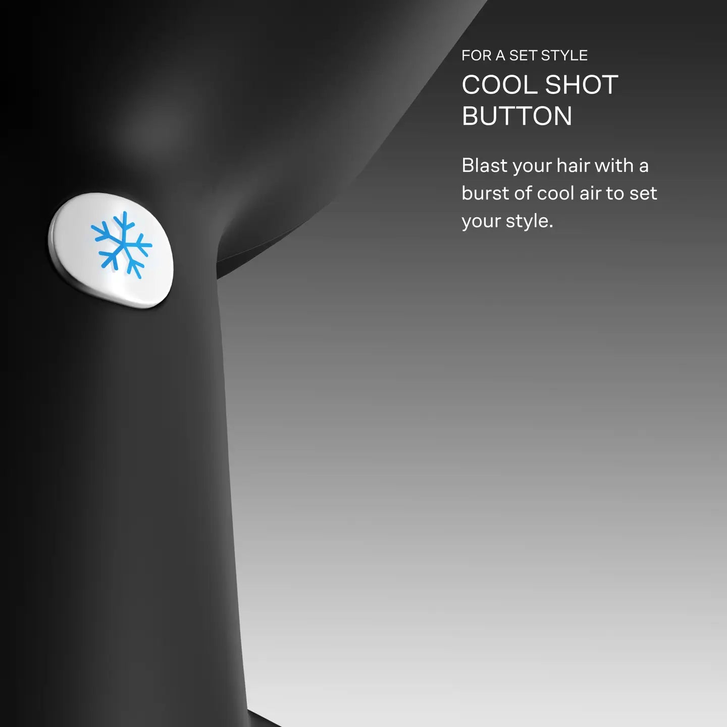 Cloud Nine Airshot hair dryer for frizz-free styling