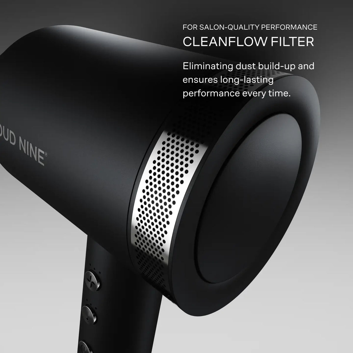 Cloud Nine Airshot Pro hair dryer for fast frizz-free styling