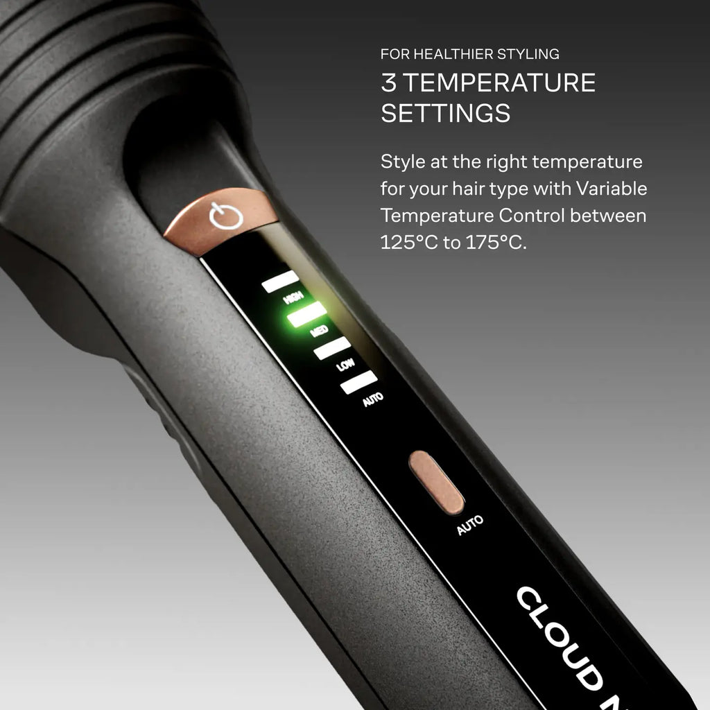 Cloud Nine curling wand for smooth waves and curls