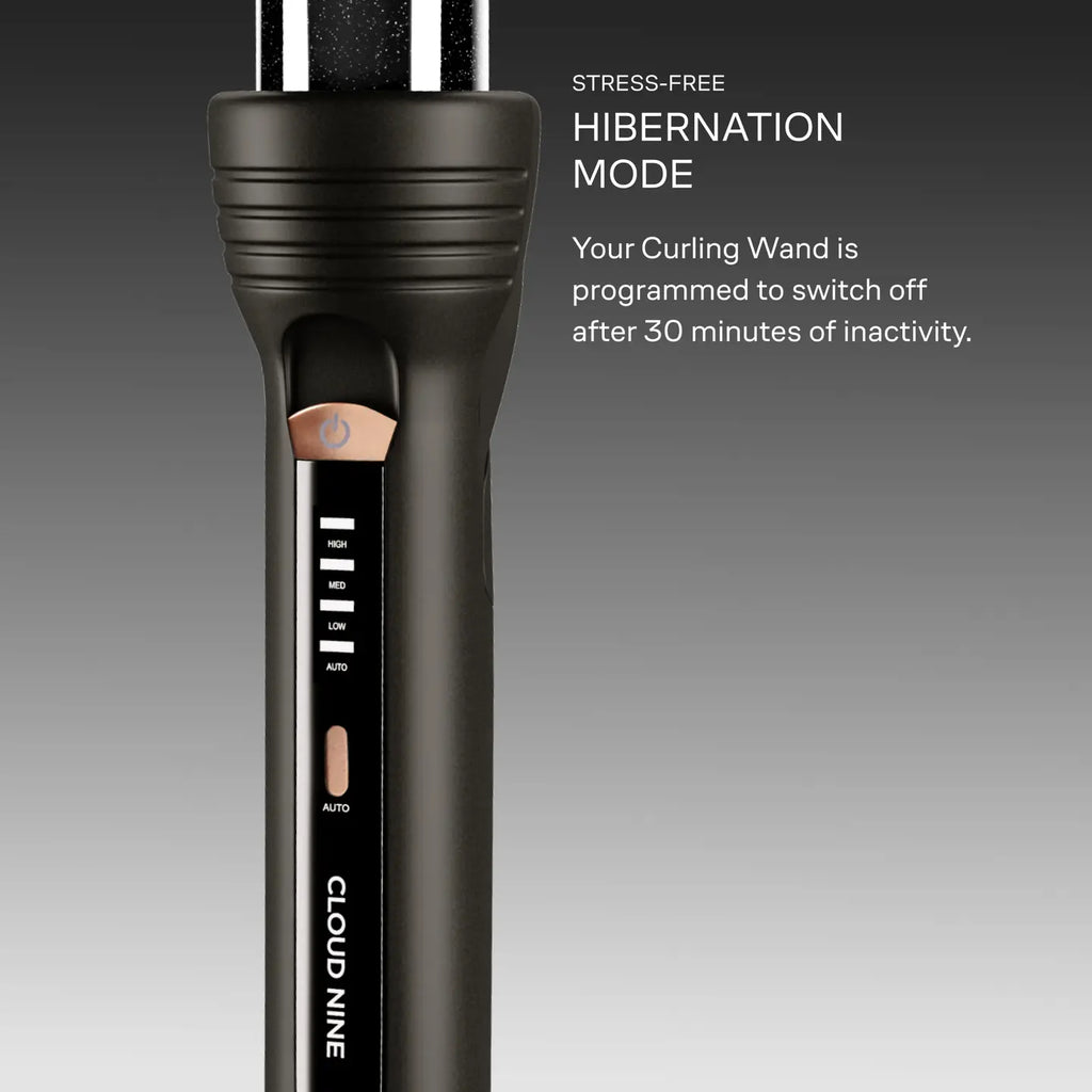 Cloud Nine curling wand for smooth waves and curls