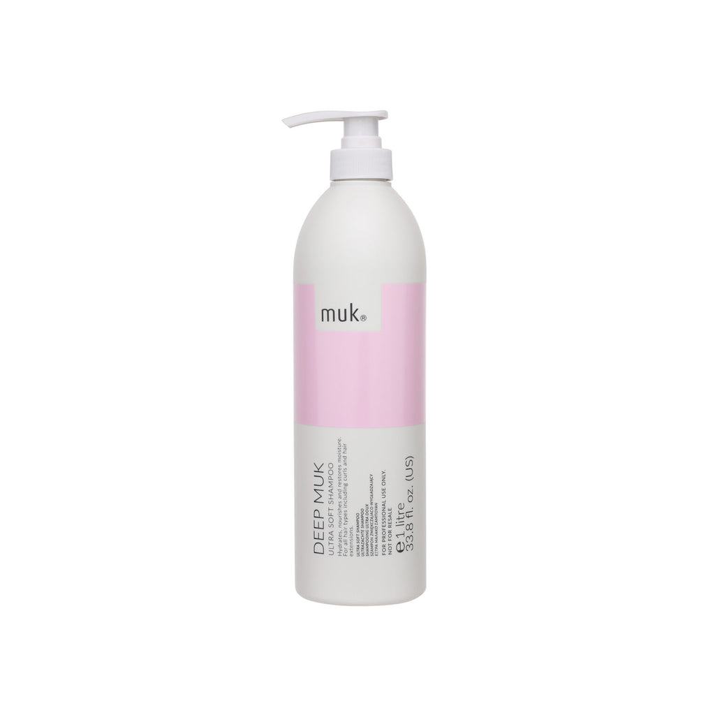 muk · Deep muk Ultra Soft Shampoo