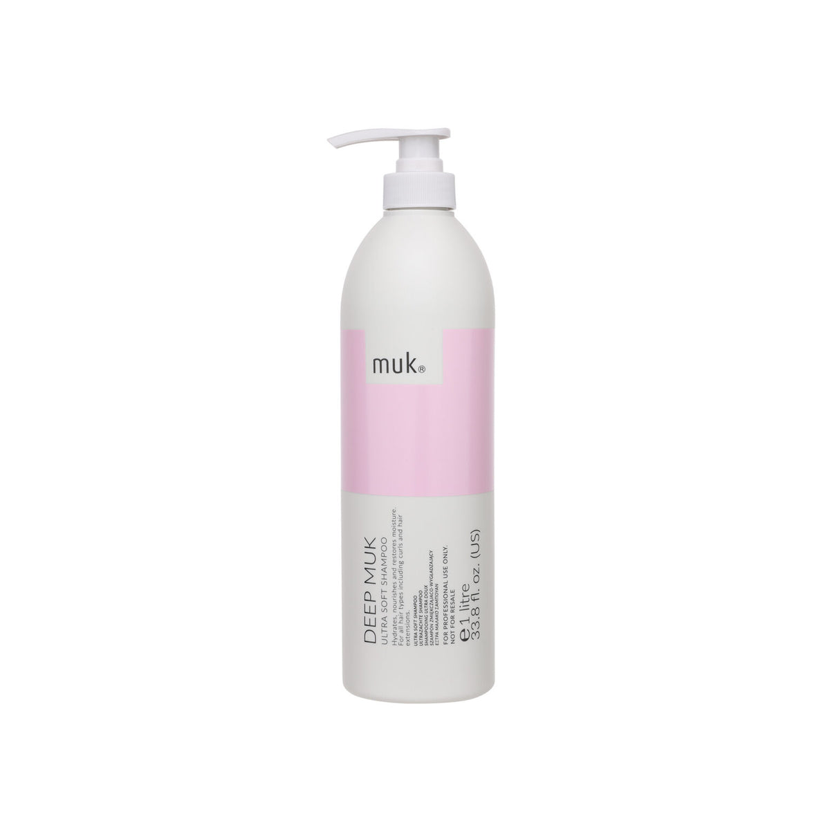 muk · Deep muk Ultra Soft Shampoo