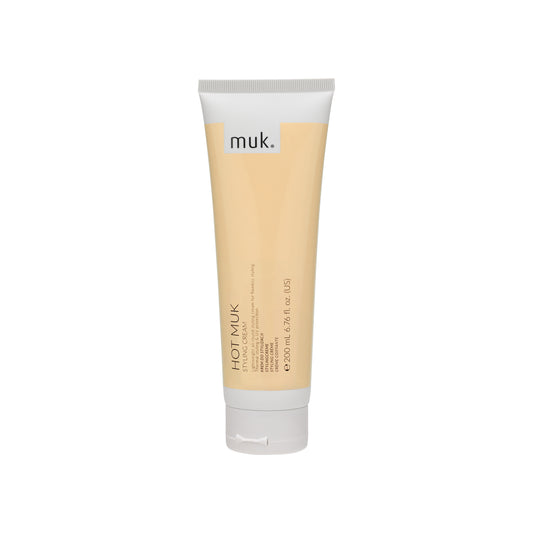 Muk Hot Muk Styling Cream 200ml for heat protection and frizz control 