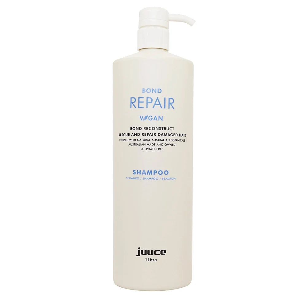 Juuce Bond Repair Shampoo 1 Litre for damaged and bleached hair