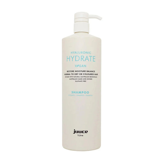 Juuce Hyaluronic Hydrate Shampoo 1 Litre for dry and dehydrated hair