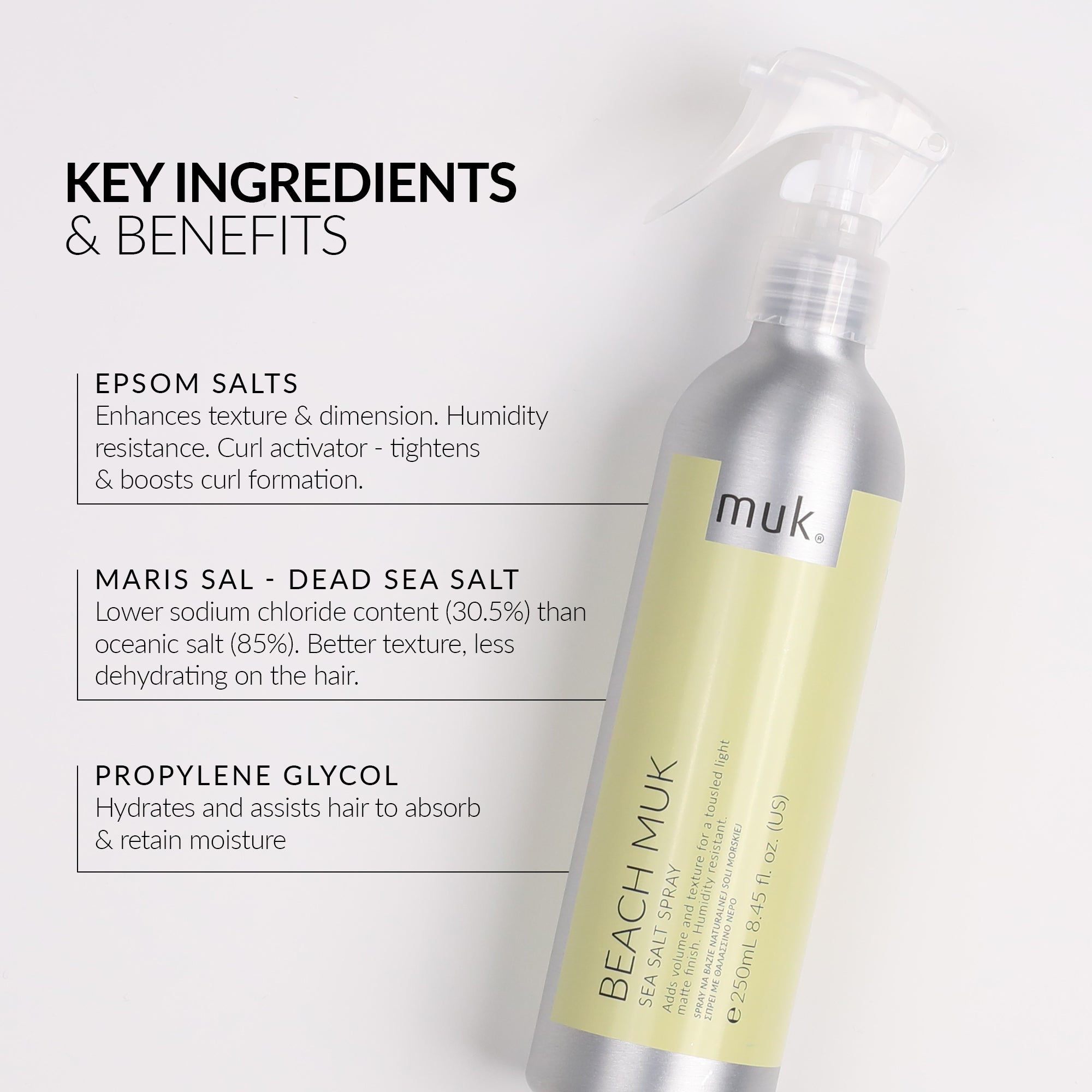 muk · Beach muk Sea Salt Spray 250ml