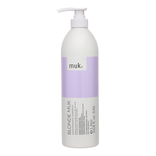 Blonde Muk Maintenance Shampoo 1000ml blonde toning shampoo
