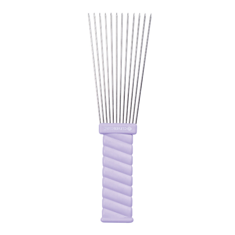 Clever Curl Afro Comb for adding volume and root lift to curly hair