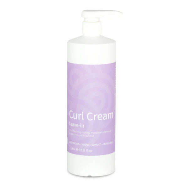 Clever Curl Curl Cream 1 Litre hydrating curl cream for soft defined curls