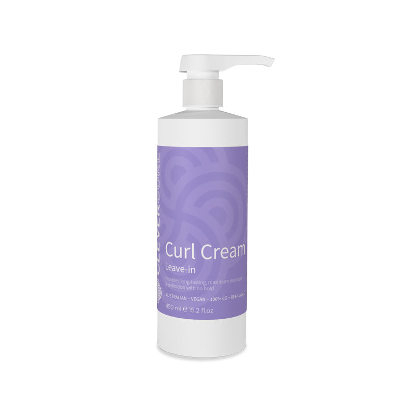 Clever Curl Curl Cream 450ml hydrating curl cream for soft defined curls