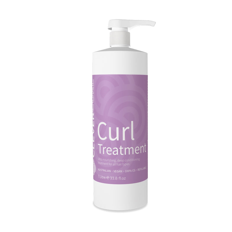 Clever Curl Curl Treatment 1L deep hydrating treatment for curly hair