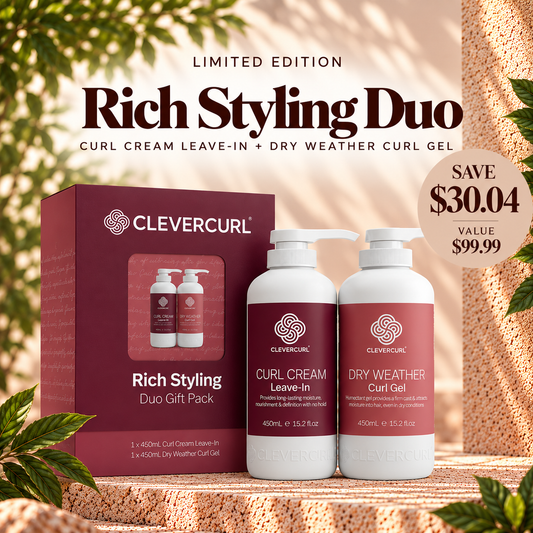 Clever Curl Rich Styling Pack for dry and thirsty curls