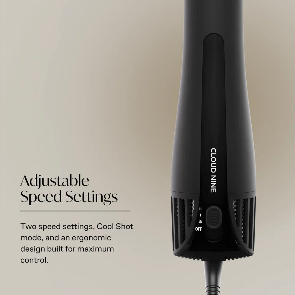 Cloud Nine Hot Air Brush for smooth bouncy salon blow dries