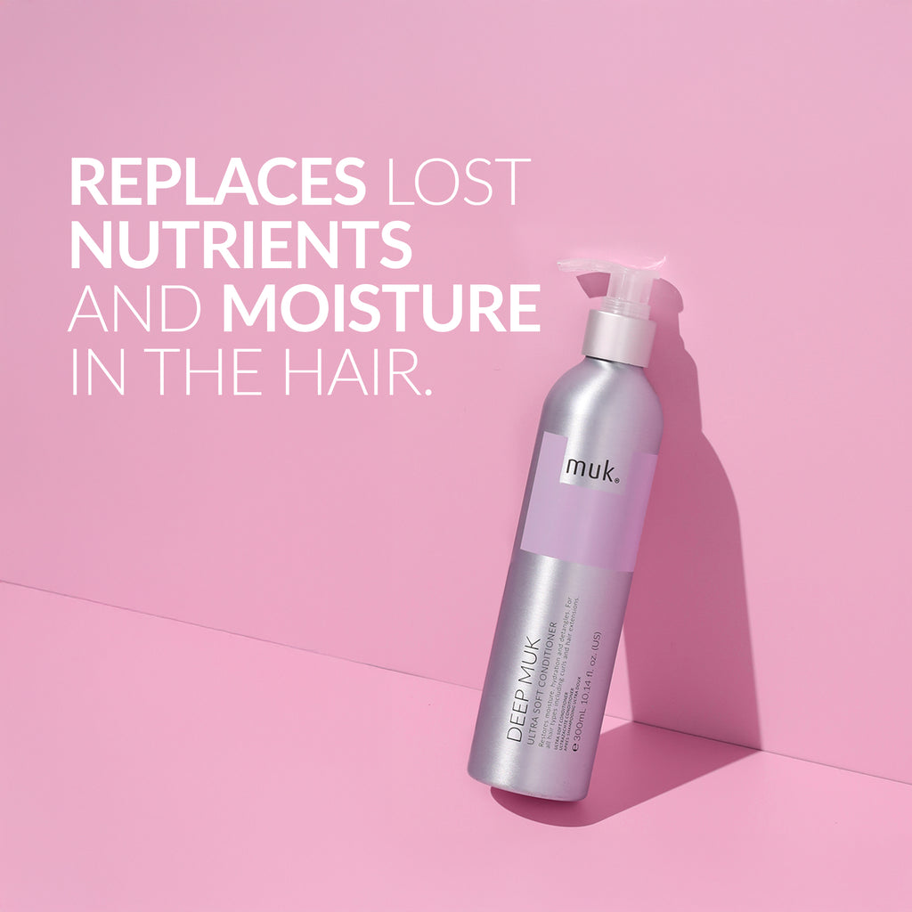 Deep Muk Ultra Soft Conditioner 300ml hydrating conditioner for dry and frizzy hair