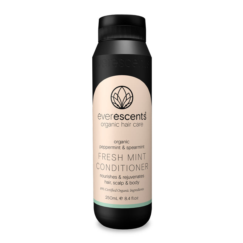 Everescents Fresh Mint Conditioner 250ml refreshing conditioner for scalp balance and hydration