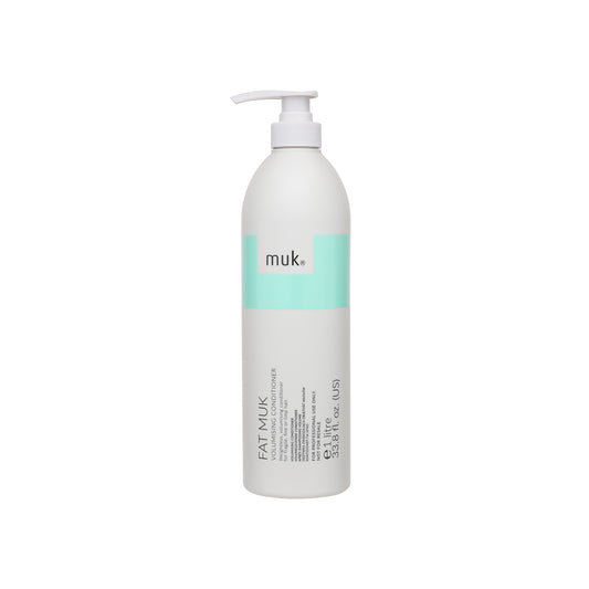 Fat Muk Volumising Conditioner 1 litre salon size volume conditioner for fine hair