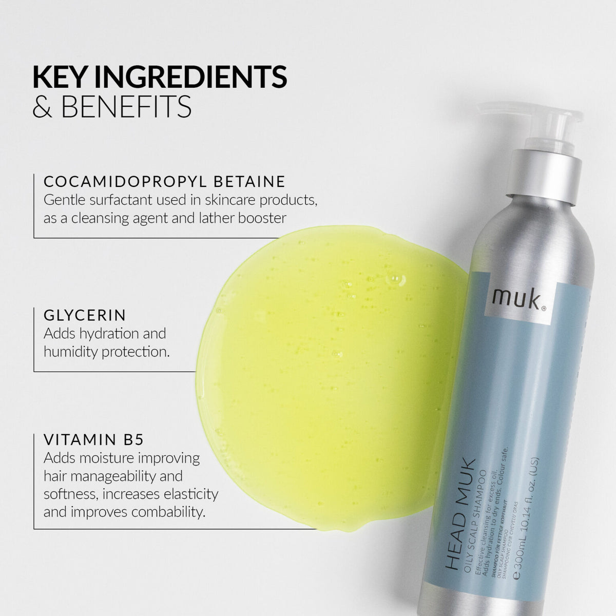 Head Muk Oily Scalp Shampoo benefits