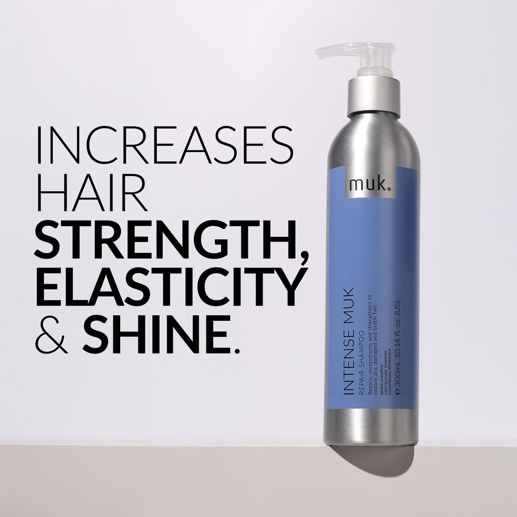 Intense Muk Repair Shampoo 300ml protein-rich shampoo for damaged and brittle hair