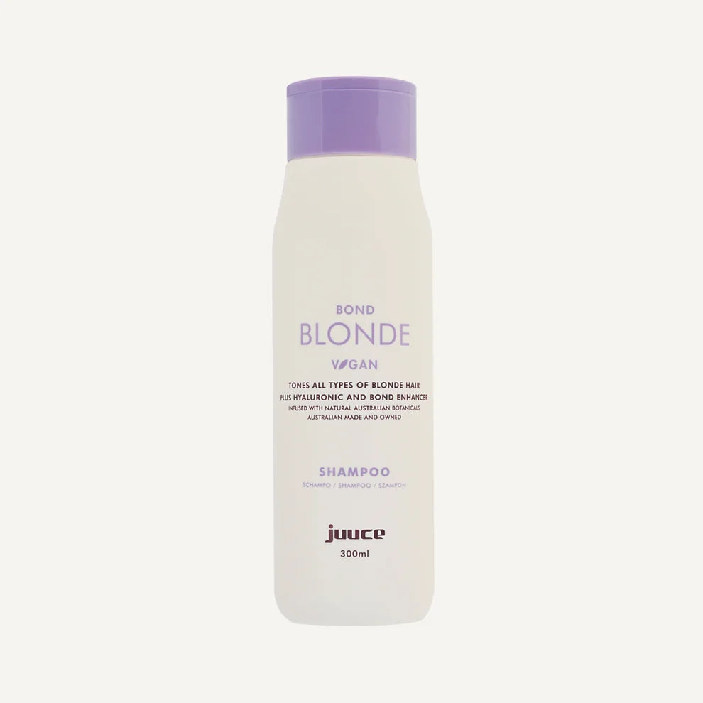 Juuce Bond Blonde Shampoo 300ml for blonde and brassy hair