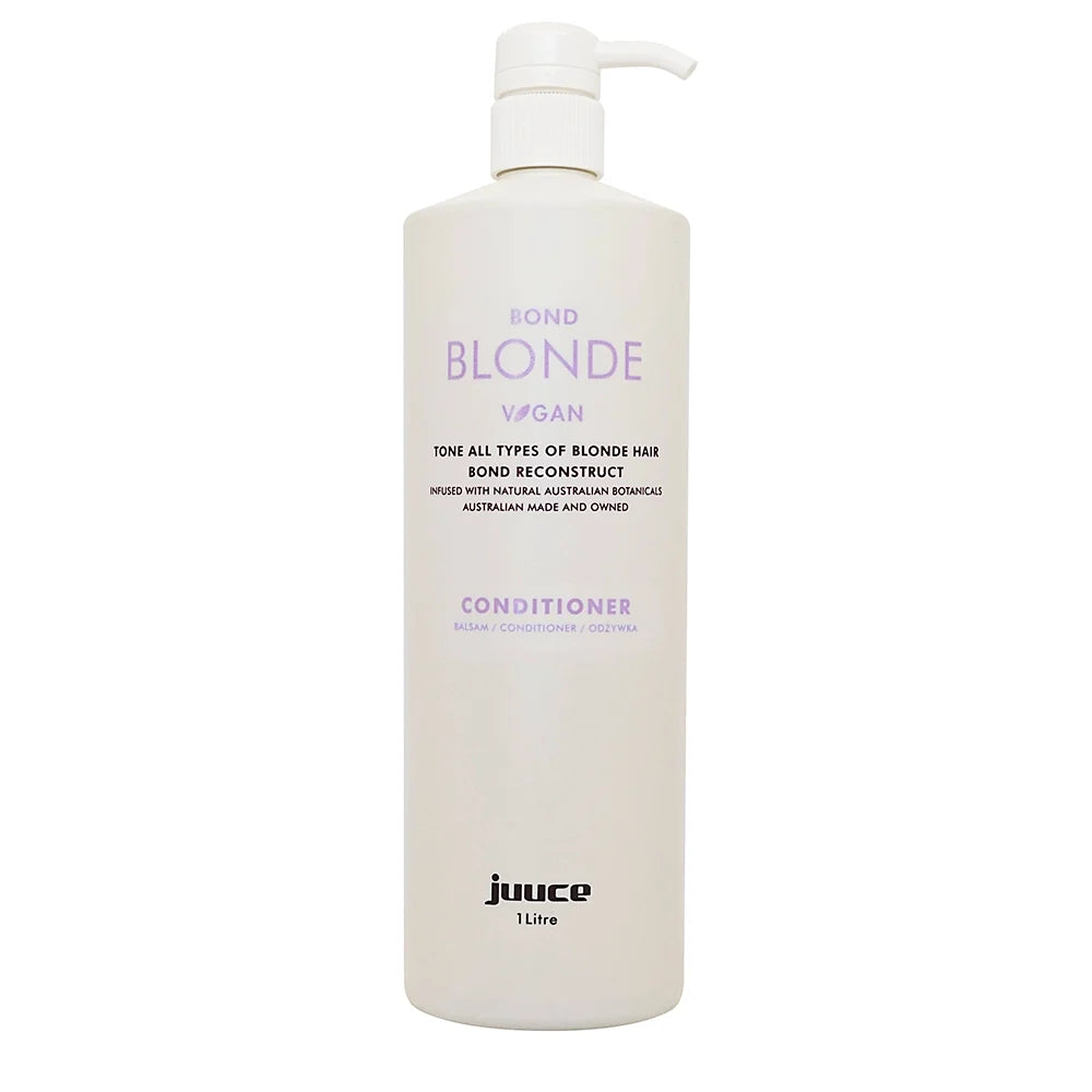 Juuce Bond Blonde Conditioner 1 Litre for blonde and brassy hair