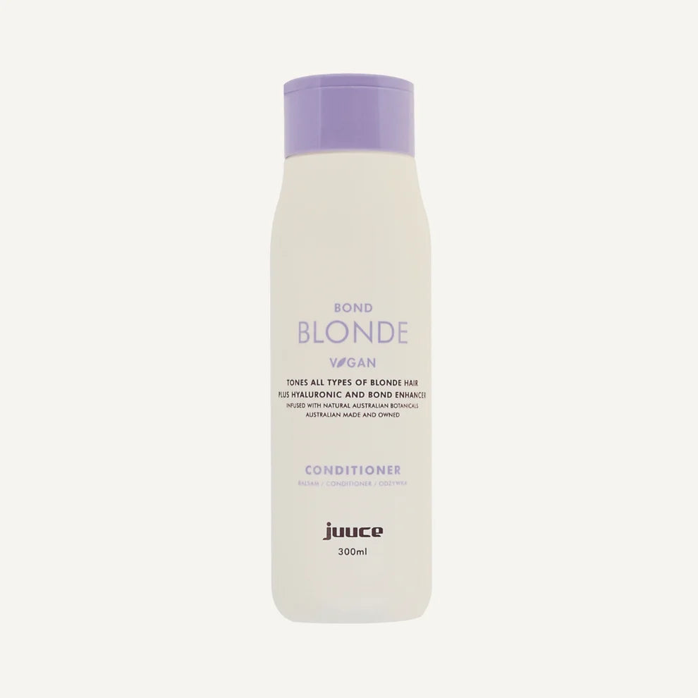 Juuce Bond Blonde Conditioner 300ml for blonde and brassy hair