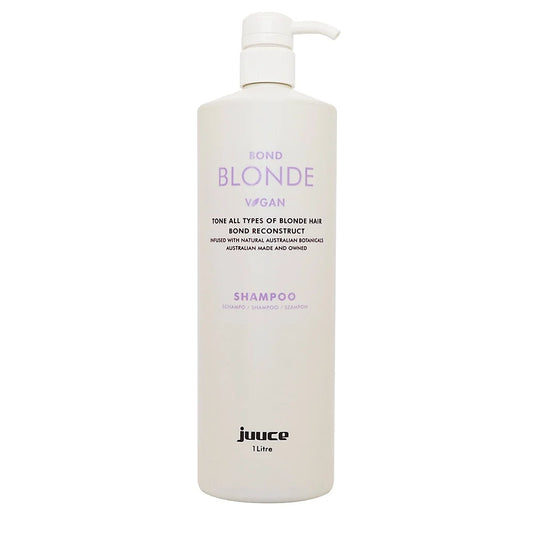 Juuce Bond Blonde Shampoo 300ml for blonde and brassy hair