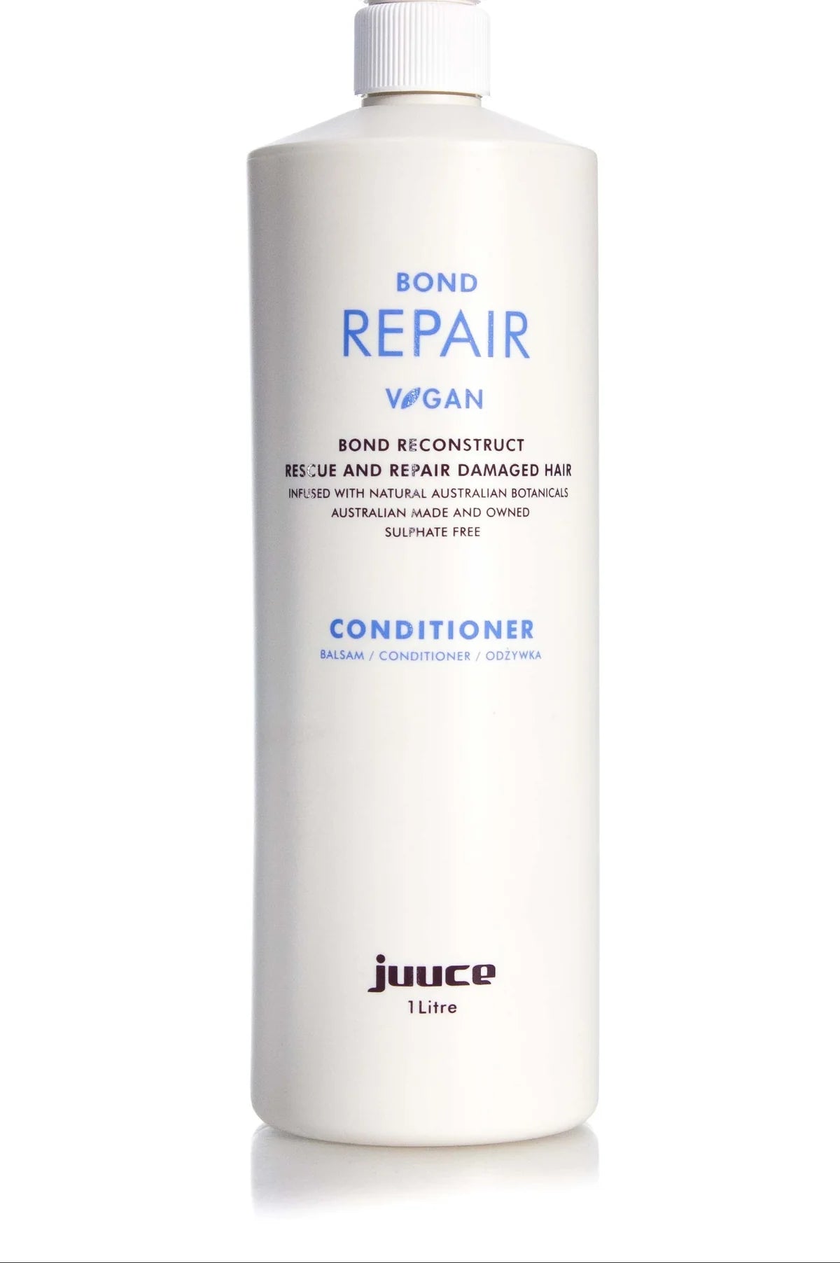 Juuce Bond Repair Conditioner 1 Litre for damaged and bleached hair
