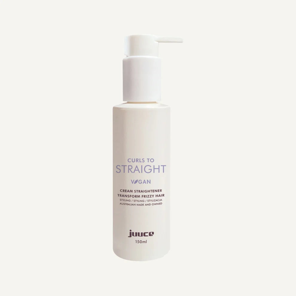 Juuce Curls To Straight 150ml styling cream for curly and frizzy hair