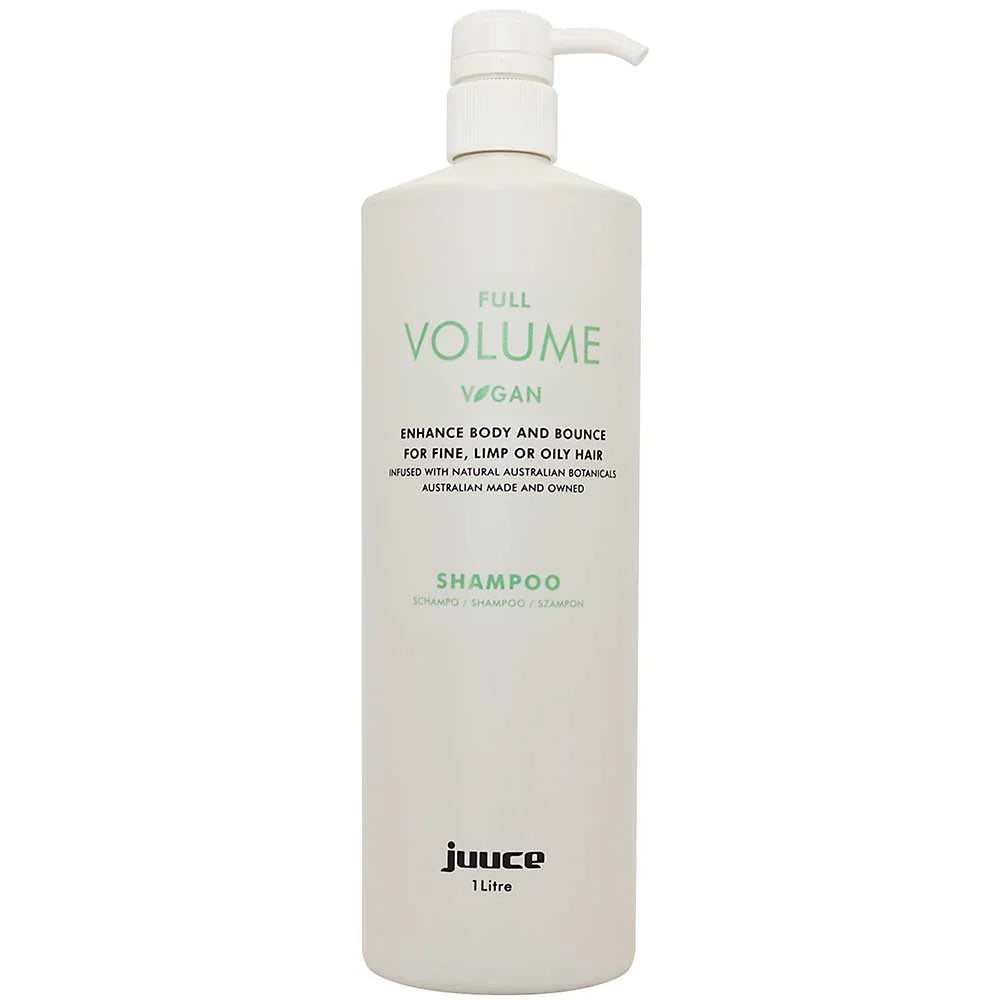 Juuce Full Volume Shampoo 1 Litre for fine and flat hair