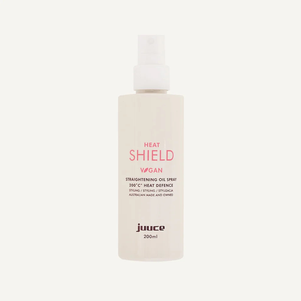 Juuce Heat Shield 200ml heat protection spray for heat-styled hair