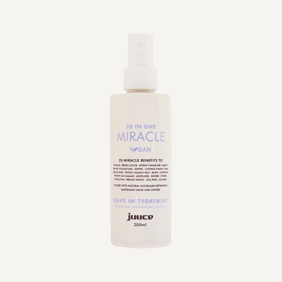 Juuce 20 in One Miracle Spray 200ml for dry damaged and frizzy hair
