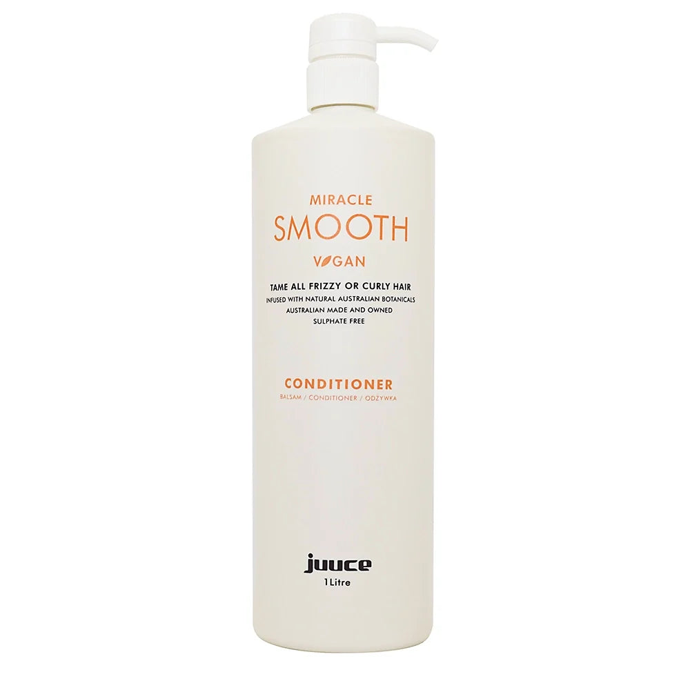 Juuce Miracle Smooth Conditioner 1 Litre for curly and frizzy hair