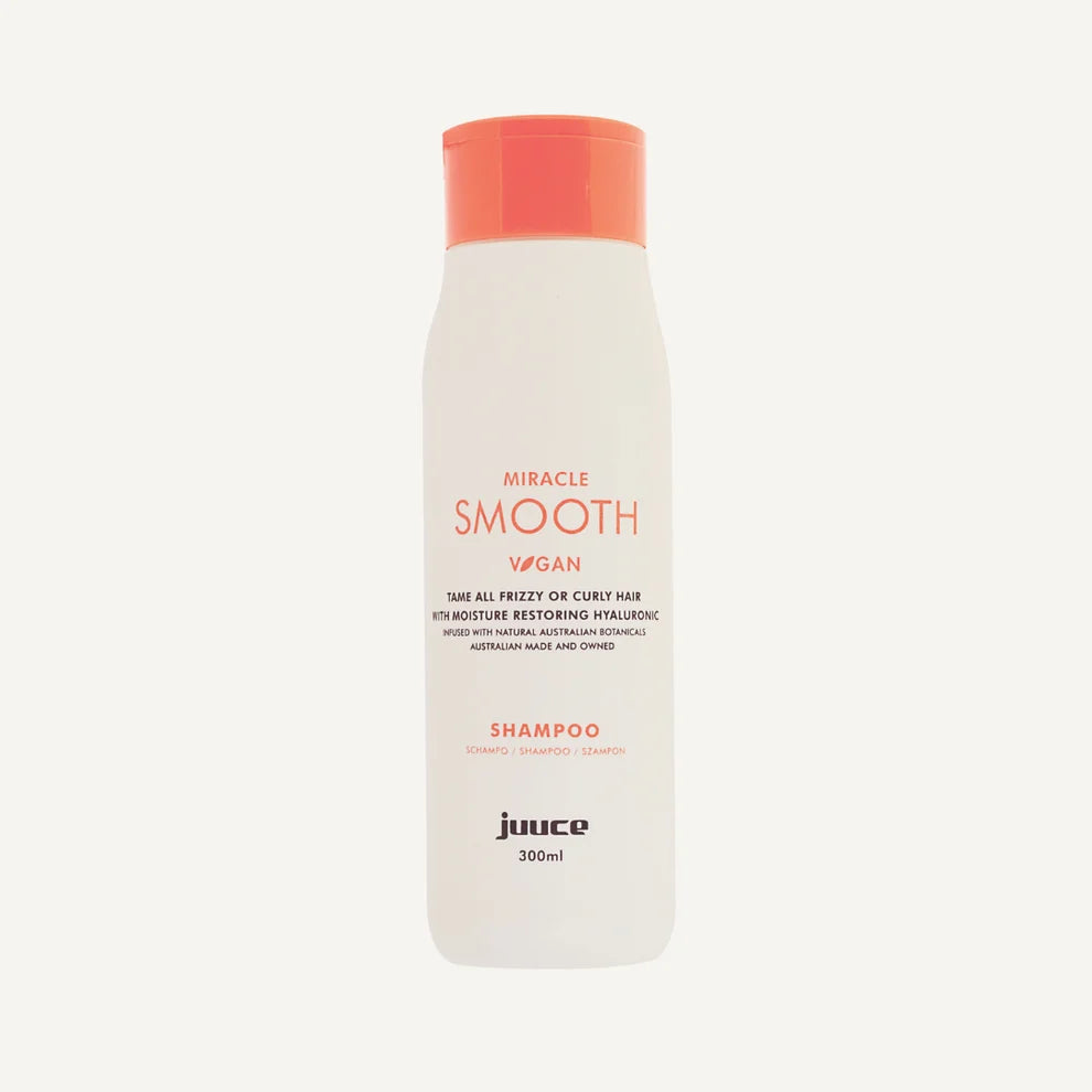Juuce Miracle Smooth Shampoo 300ml for curly and frizzy hair
