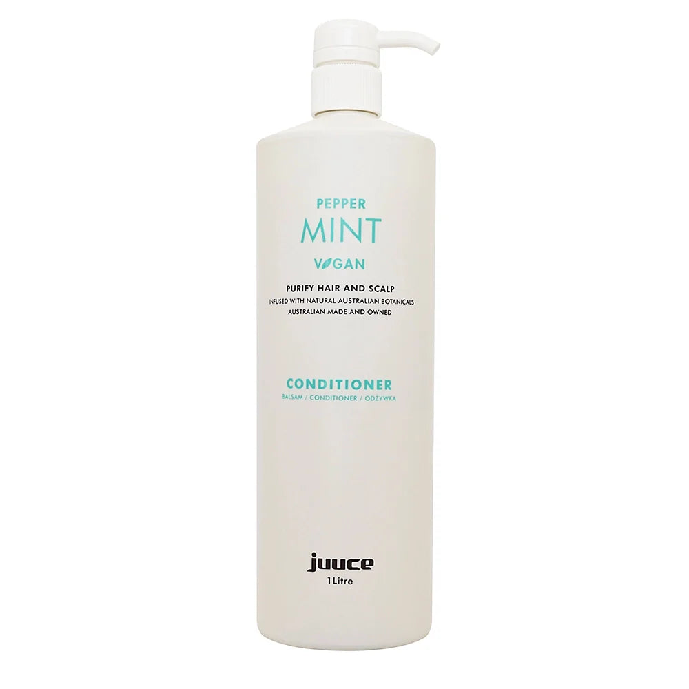 Juuce Peppermint Conditioner 1 Litre for oily and irritated scalps
