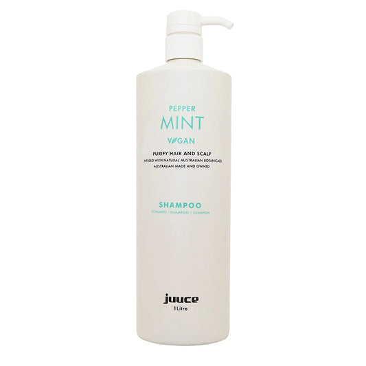 Juuce Peppermint Shampoo 1 Litre for oily and irritated scalps