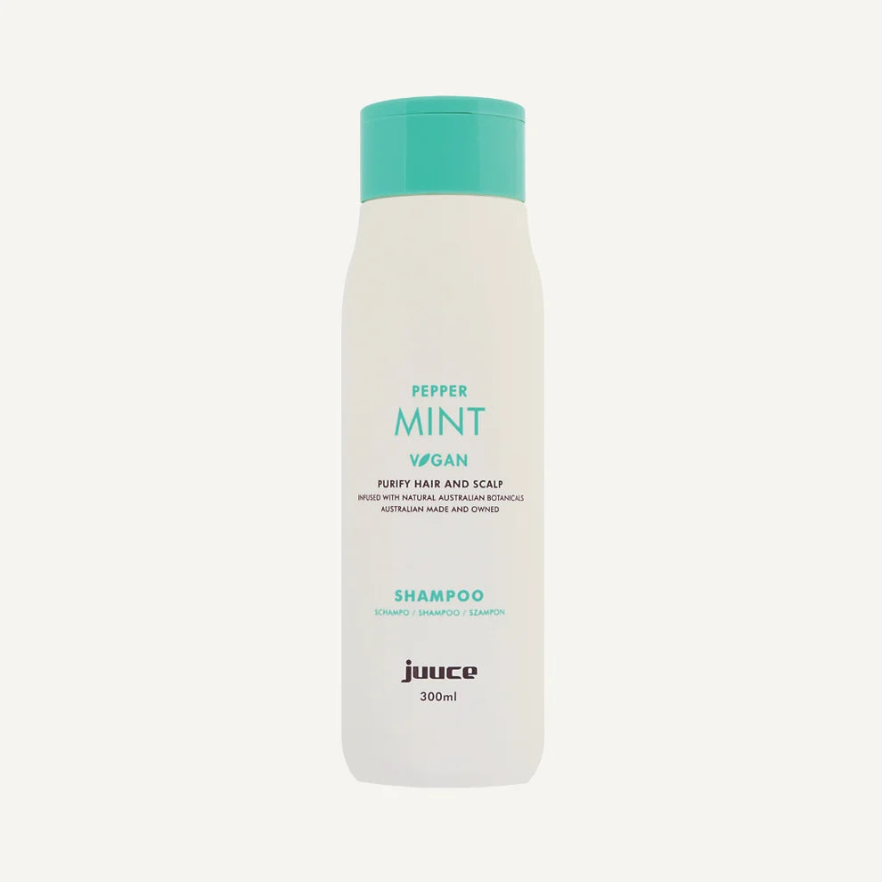 Juuce Peppermint Shampoo 300ml for oily and irritated scalps