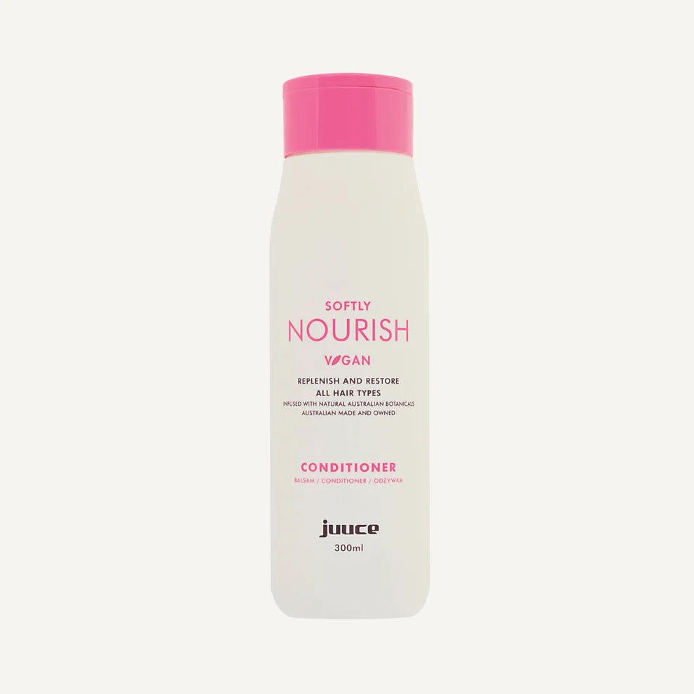 Juuce Softly Nourish Conditioner 300ml for dry dull and stressed hair