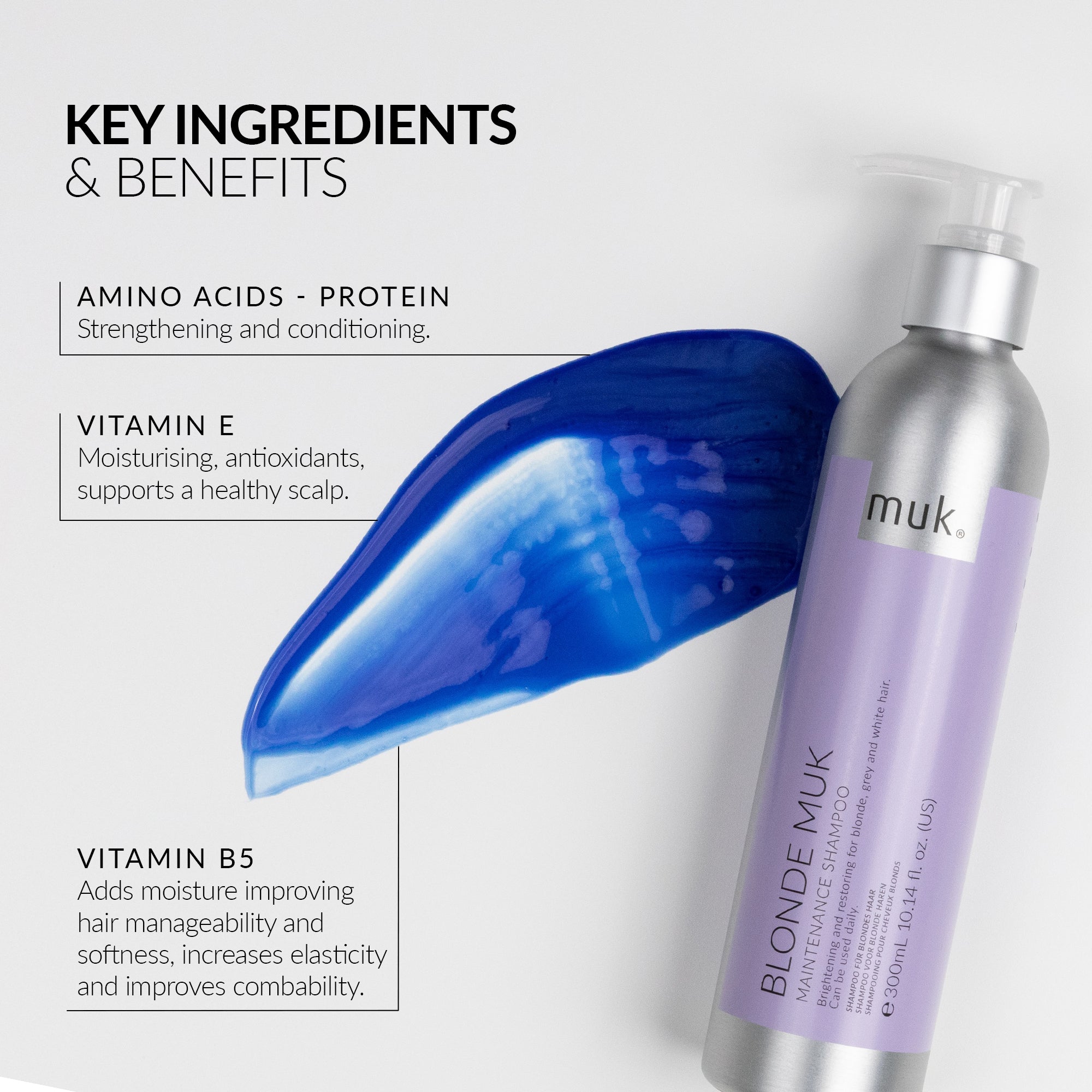 Blonde Muk Maintenance Shampoo blonde toning shampoo benefits