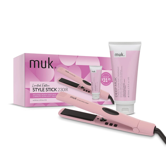 Pink Muk Style Stick 230IR Regular Plate Pack with Deep muk Treatment 200ml