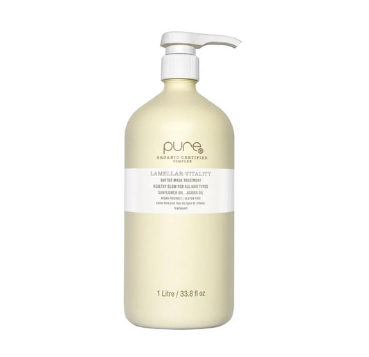 Pure Lamellar Vitality Butter Mask Treatment 1L for dry and frizzy hair
