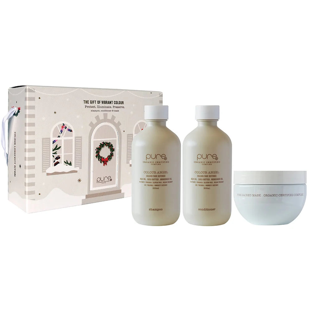 Pure Colour Angel Shampoo Conditioner and Sacred Mask Trio