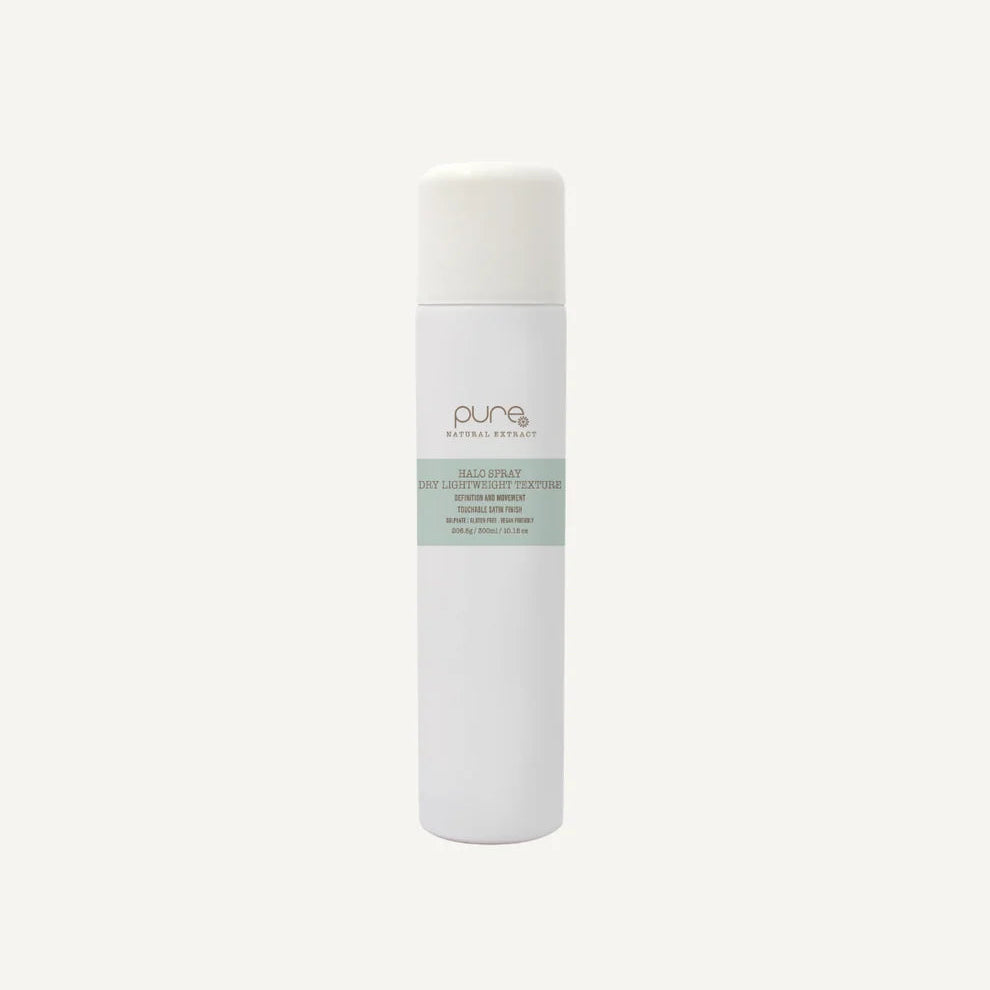 Pure Halo Spray 300ml lightweight thermal styling spray