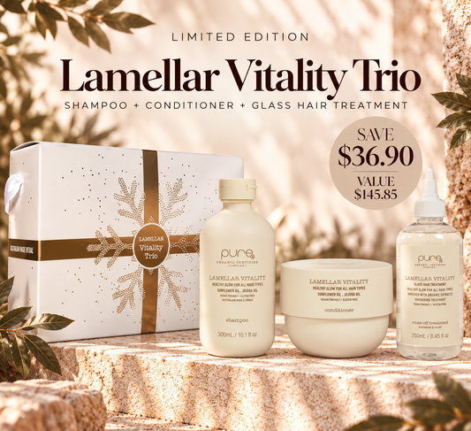 Pure Lamellar Vitality Trio for dull and lacklustre hair