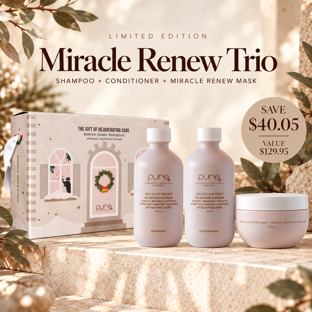 Pure Miracle Renew Trio for ageing weak and stressed hair