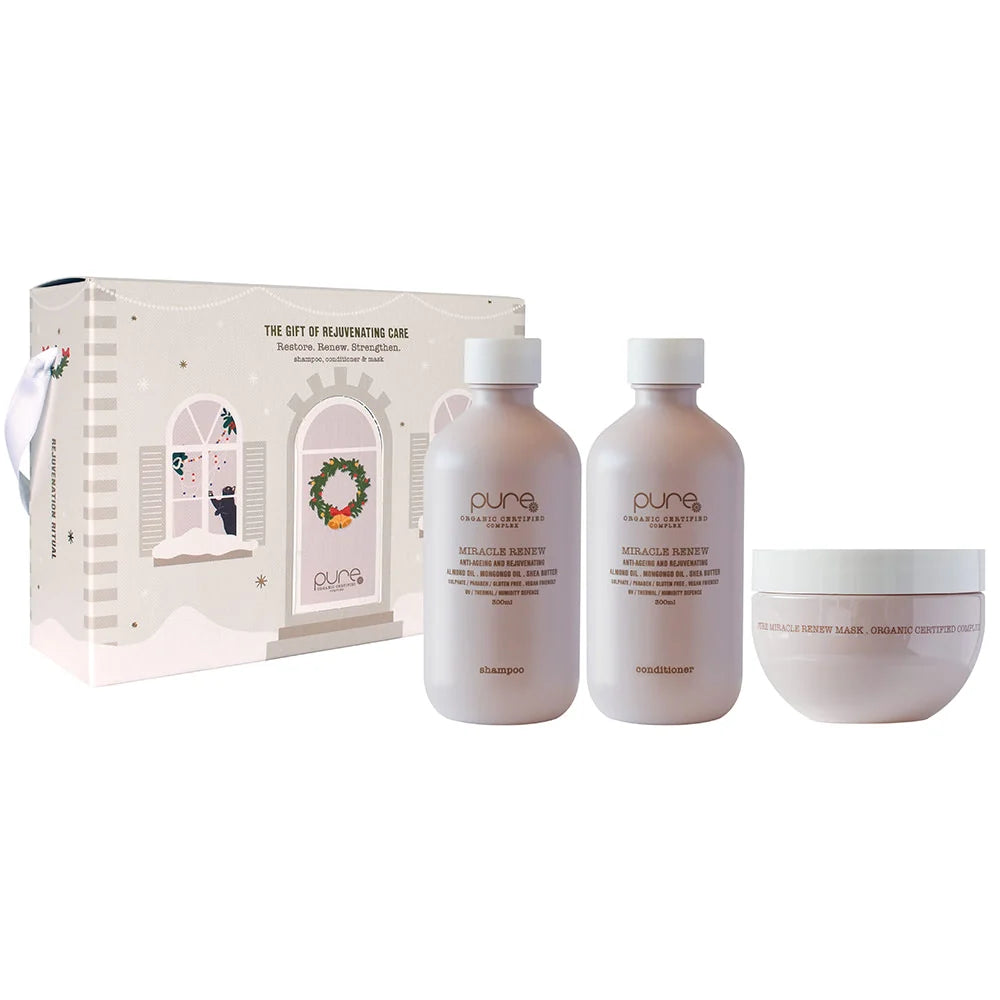 Pure Miracle Renew Shampoo Conditioner and Mask Trio